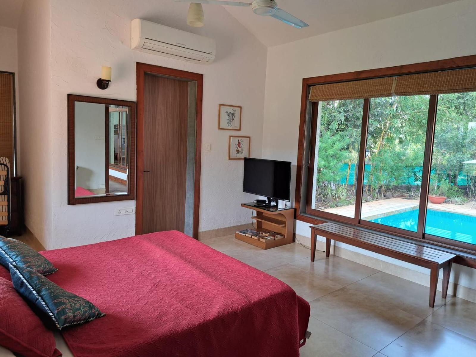 Casa Blanca 3Bhk W/Pool Near Mandwa, Alibaug Villa Alibag Exterior photo