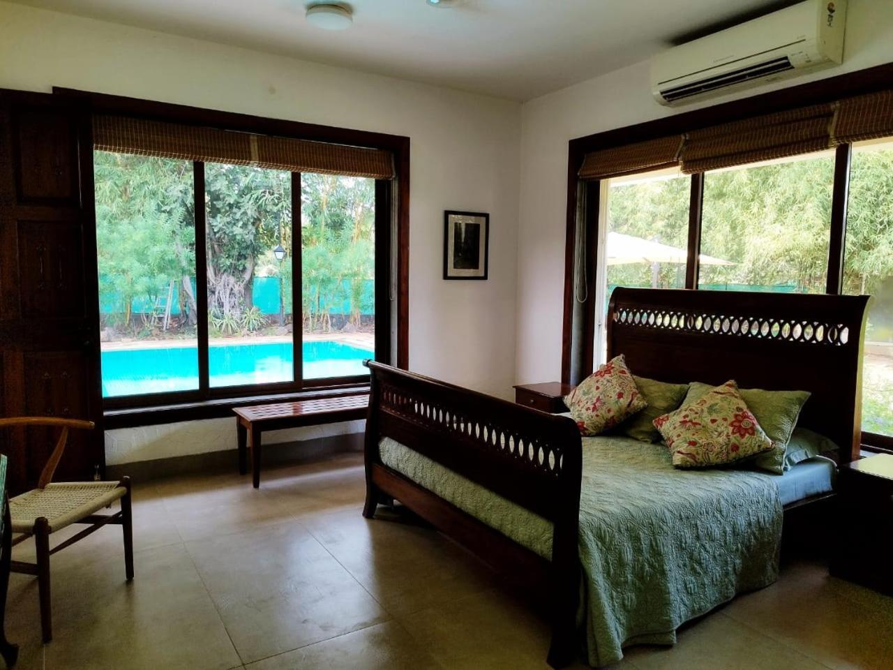 Casa Blanca 3Bhk W/Pool Near Mandwa, Alibaug Villa Alibag Exterior photo