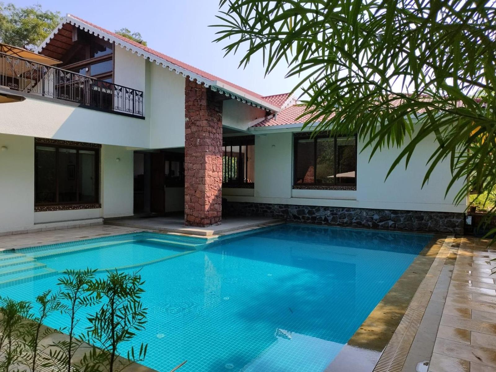 Casa Blanca 3Bhk W/Pool Near Mandwa, Alibaug Villa Alibag Exterior photo